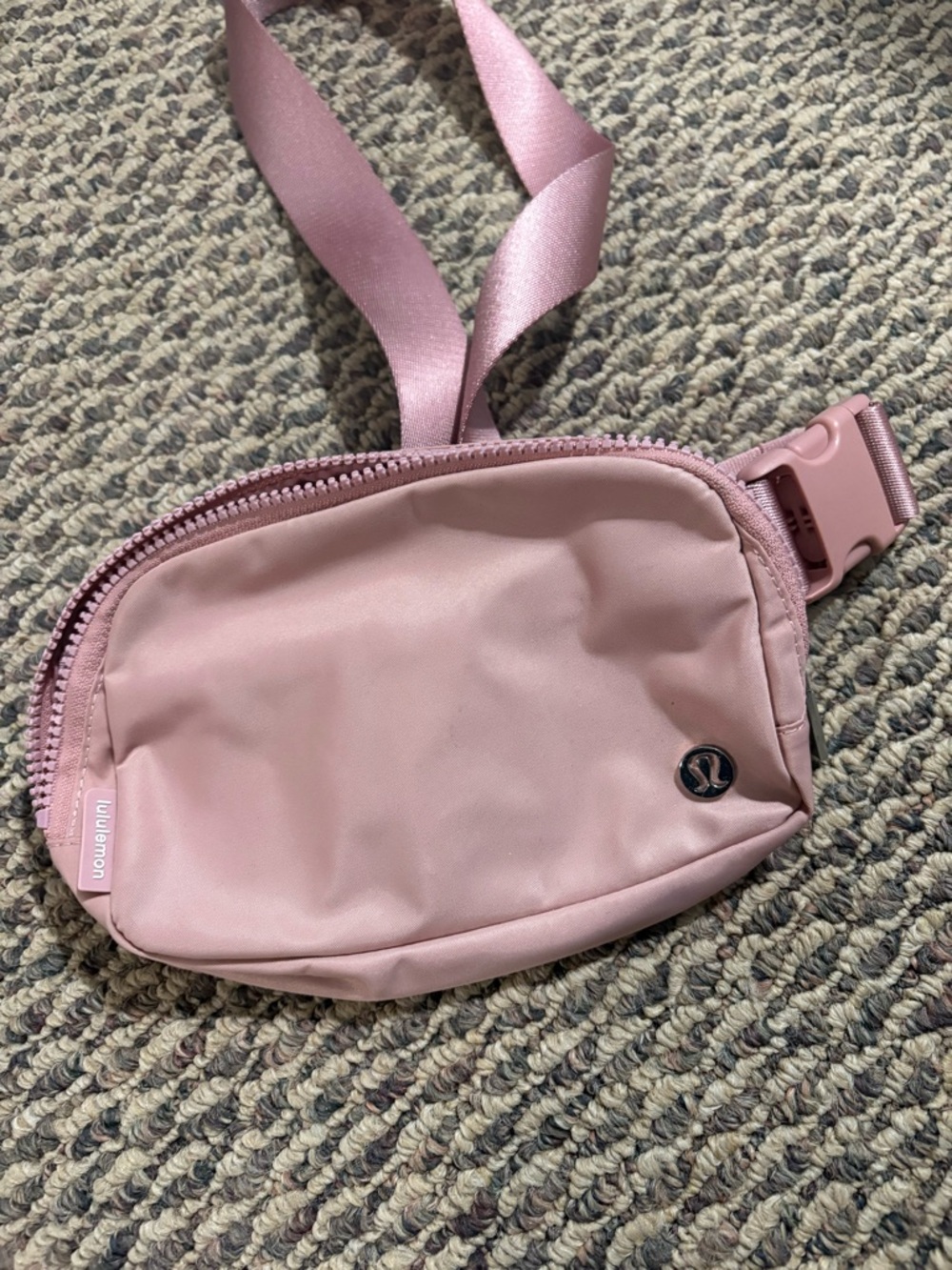 lululemon athletica Pink Crossbody Belt Bag